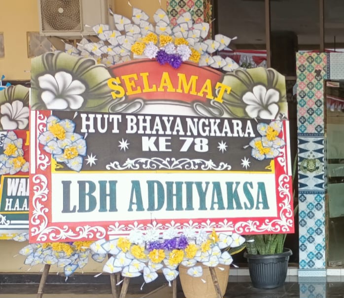 Selamat HUT BHAYANGKARA Ke 78 Ketua Umum LBH Adhiyaksa Sparta Keadilan Kota Pekalongan.