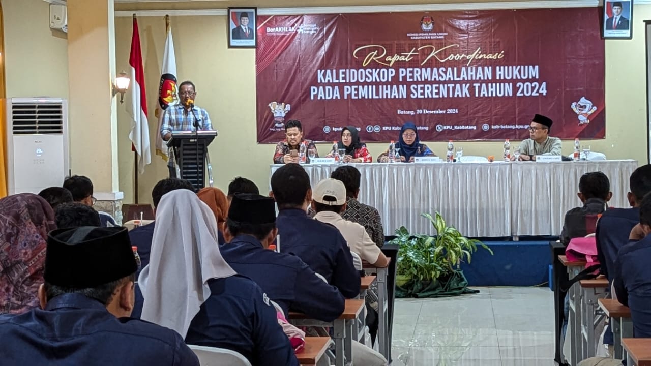 KPU Masih Tunggu Keputusan MK Tetapkan Paslon Terpilih di Pilkada Batang 2024