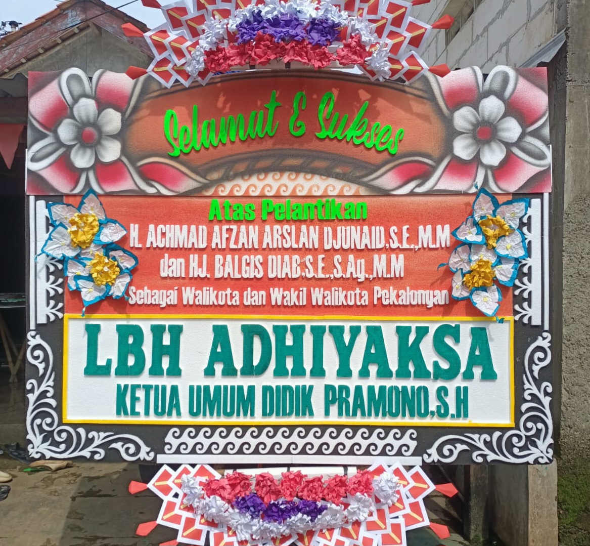 Selamat dan Sukses Atas Pelantikan Walikota dan Wakil Walikota Pekalongan