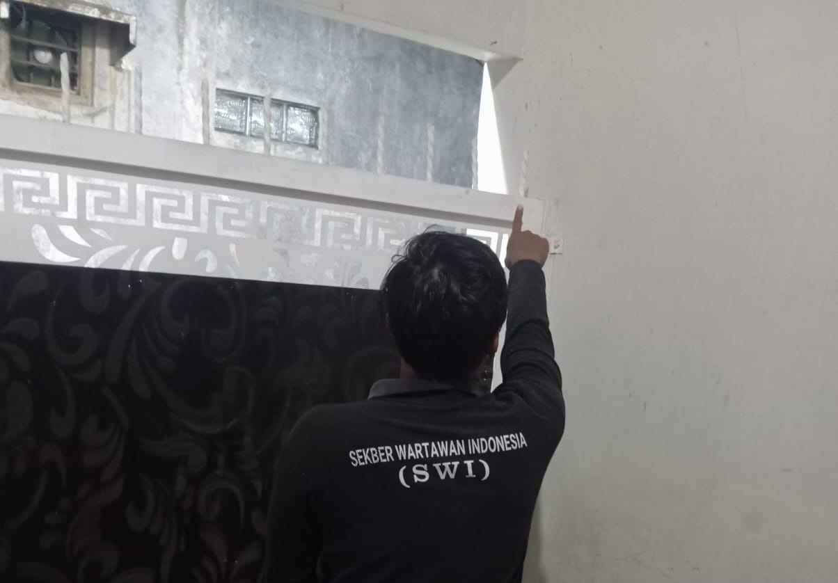Maling Terpergok Saat Hendak Mencuri di Rumah Wartawan Bidik Nasional, Kabur Lewat Pintu Gerbang