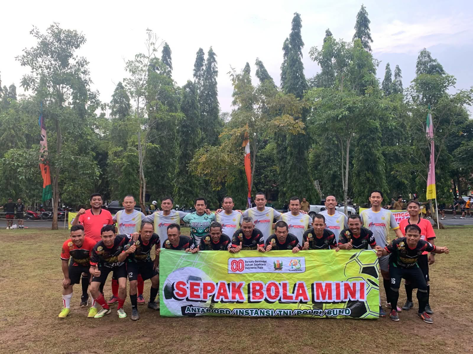 Polres Pekalongan Raih Juara Sepak Bola Mini, Tumbangkan Kemenag 4 - 3 di Final