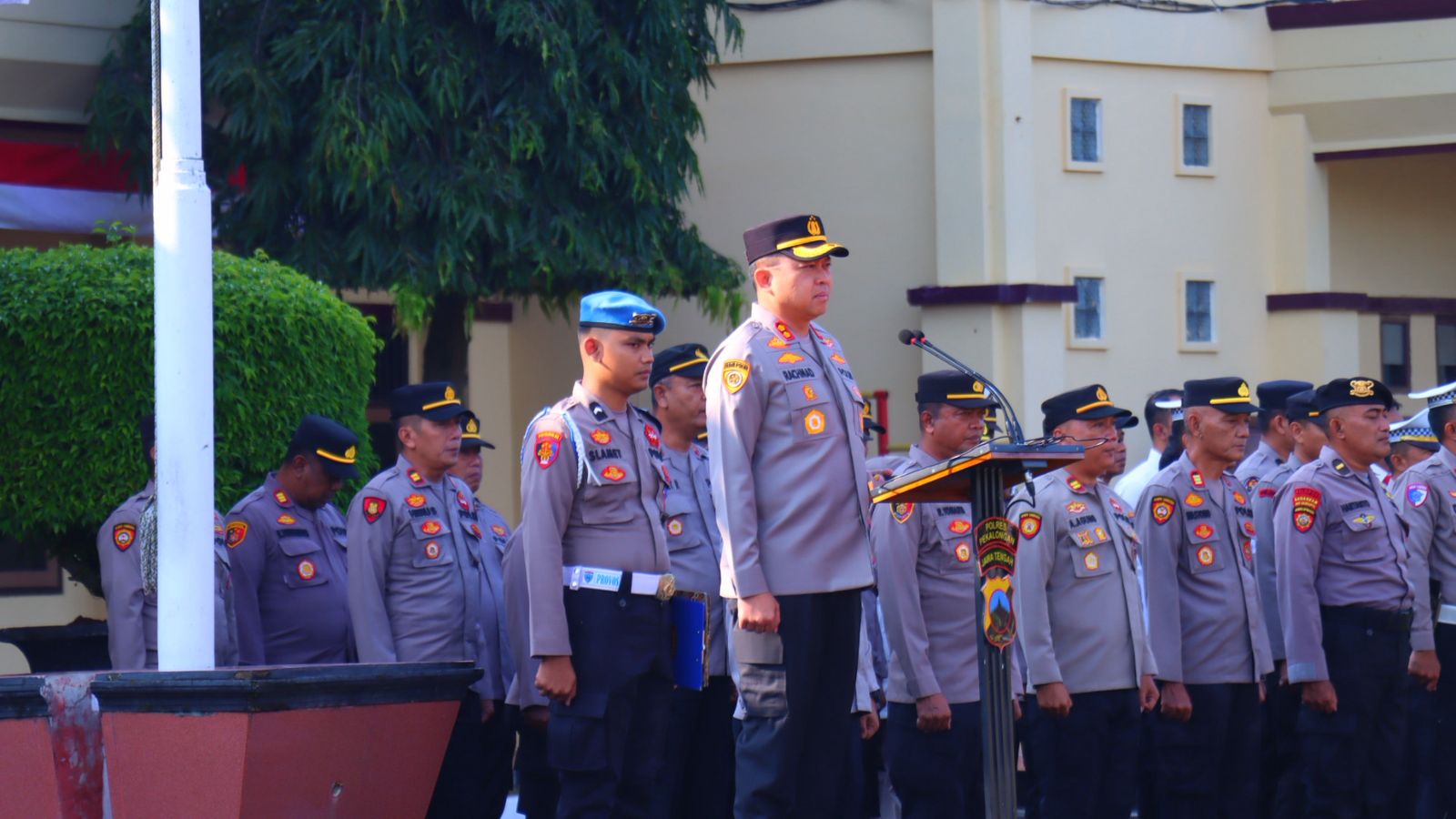 Pimpin Apel Perdana, Kapolres Pekalongan Tekankan Polri Presisi dan Stabilitas Kamtibmas