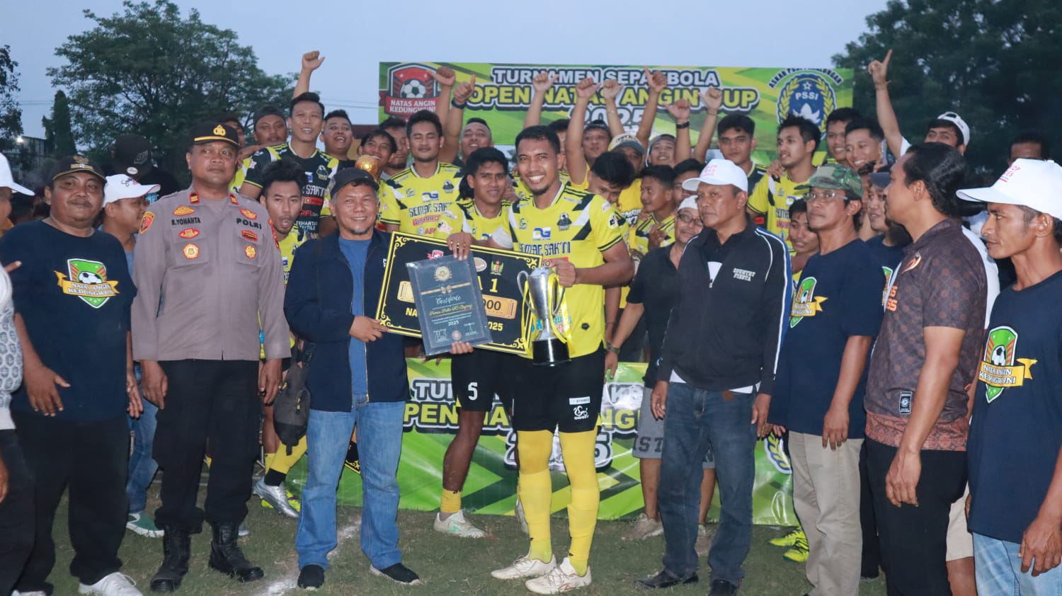 Final Turnamen Sepak bola, Semar Sakti FC Juara Natas Angin Cup 2025