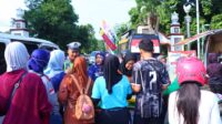 GPM yang di Gelar Polres Pekalongan di CFD Kajen di Serbu Warga, 2 Ton Beras Ludes Seketika