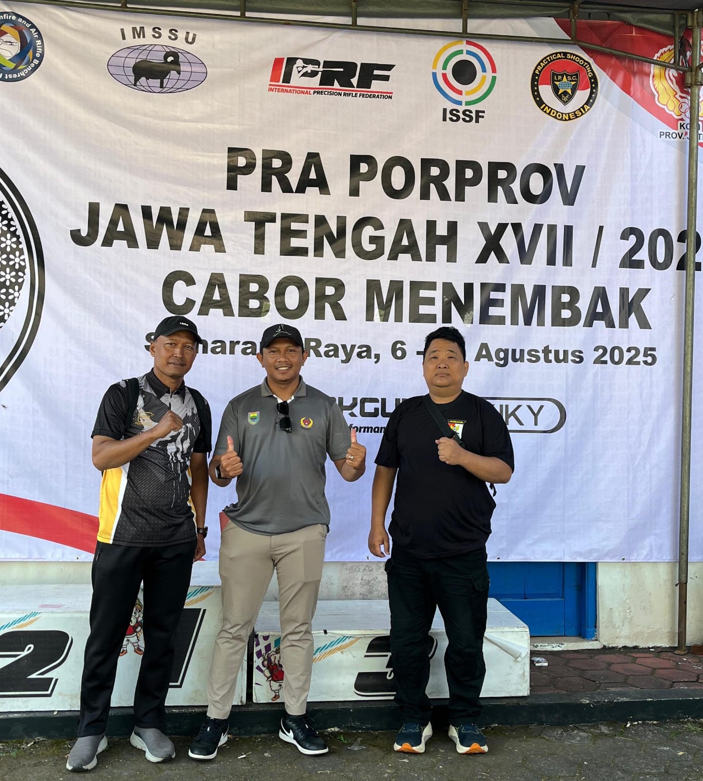 Anggota Kodim 0736/Batang Unjuk Gigi di Lomba Menembak Pra Porprov XVII/2025