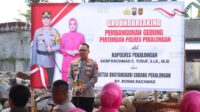 Polres Pekalongan Groundbreaking Gedung Pertemuan Baru Mulai Proses Target 150 Hari