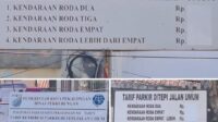 Papan Tarif Parkir di Kota Pekalongan Segera Diganti Dinas Perhubungan
