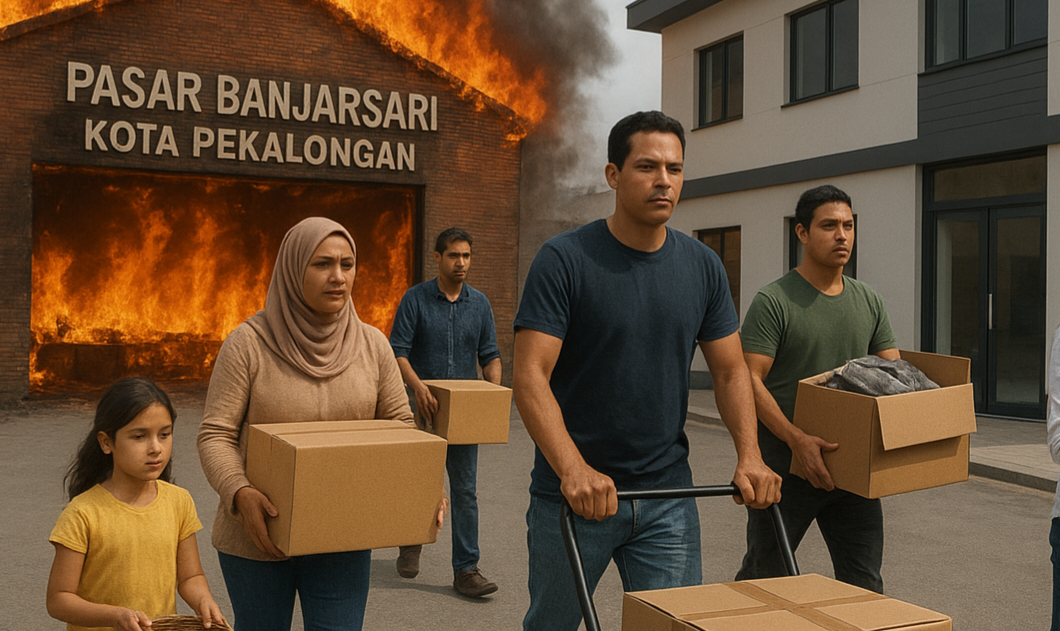 Pedagang Pasar Banjarsari Kenang Ramainya Dulu, Kini Harus Berdesakan di Los Baru