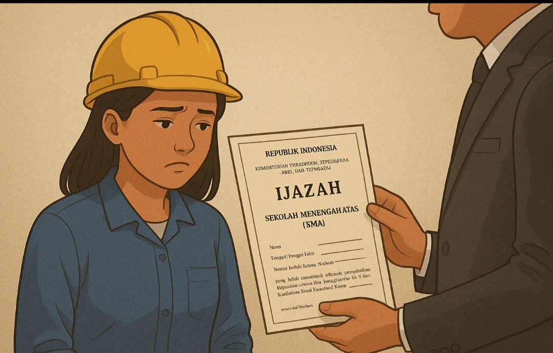 Getir Pekerja wanita Muda di Kota Pekalongan: Kontrak Habis, Ijazah SMA Masih Disandera Perusahaan