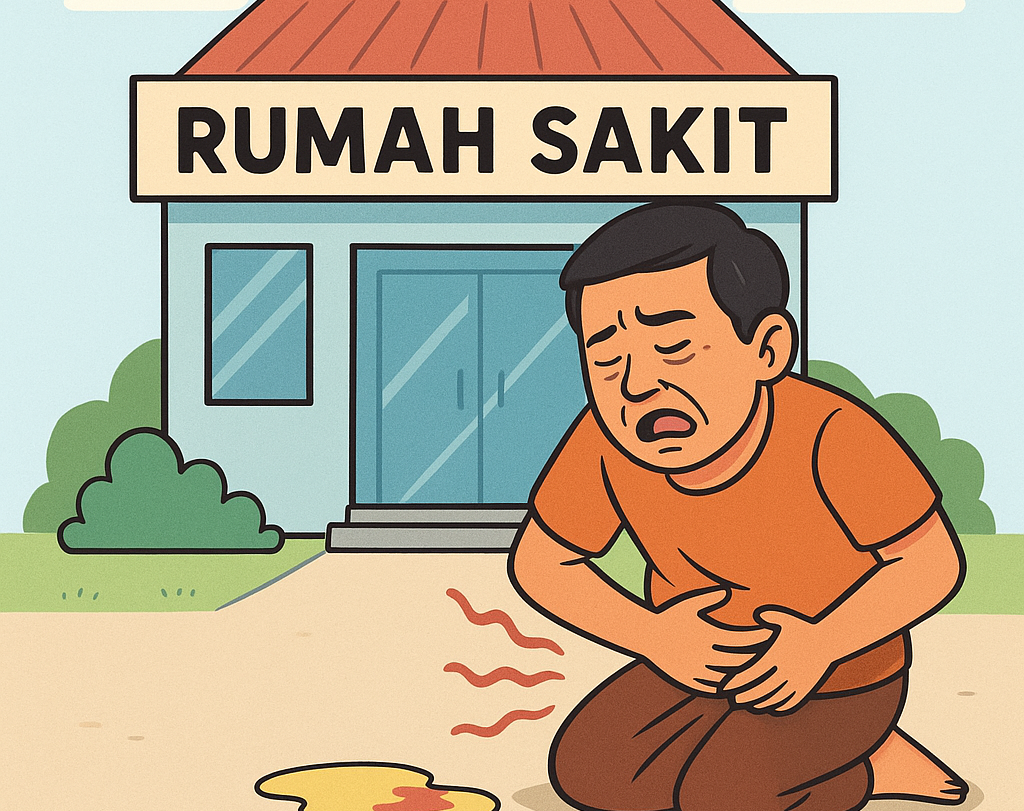 Usai Operasi, Selang 15 Sentimeter Tertinggal di Tubuh Petani Batang