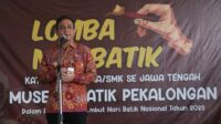 Wali Kota Pekalongan Dorong Generasi Muda Lestarikan Batik Lewat Lomba Membatik