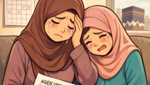 Janji Umrah Tak Terwujud, Dua Ibu Rumah Tangga Kakak Beradik di Pesindon Menangis Kehilangan Uang