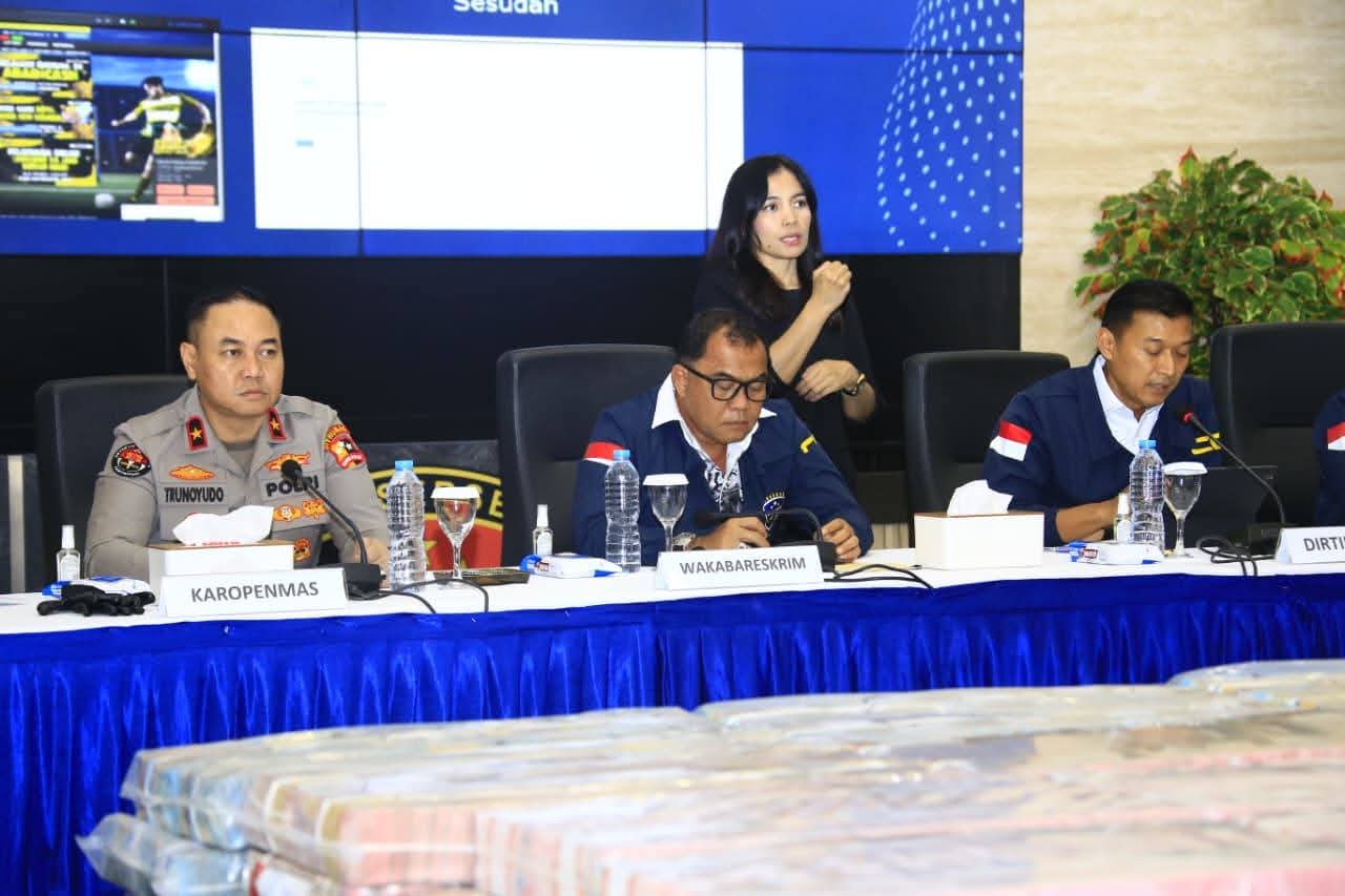 Bareskrim Polri Bongkar Jaringan Judi Online, Sita Aset Rp286 Miliar