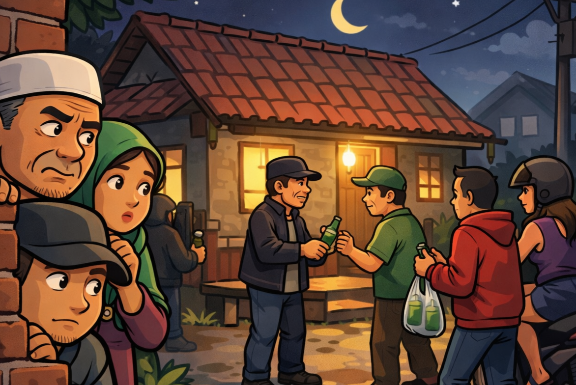 Aktivitas Miras Tengah Malam, Warga Resah