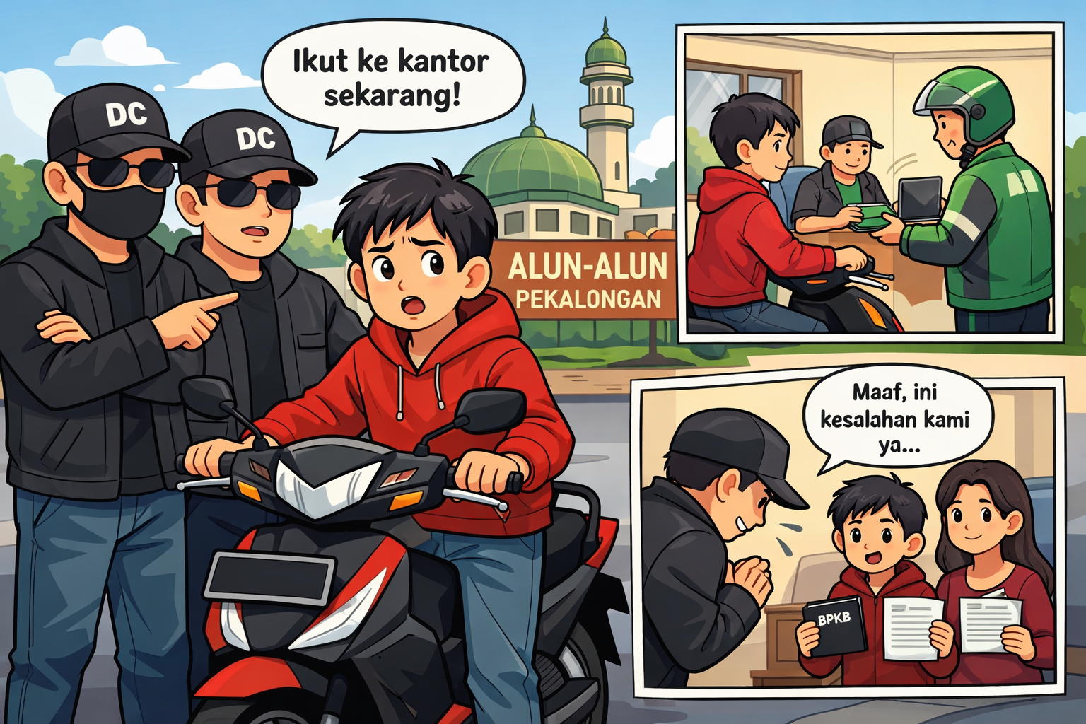 Marak Penarikan di Jalan, Kota Pekalongan Darurat Perampasan Kendaraan Berkedok Debt Collector